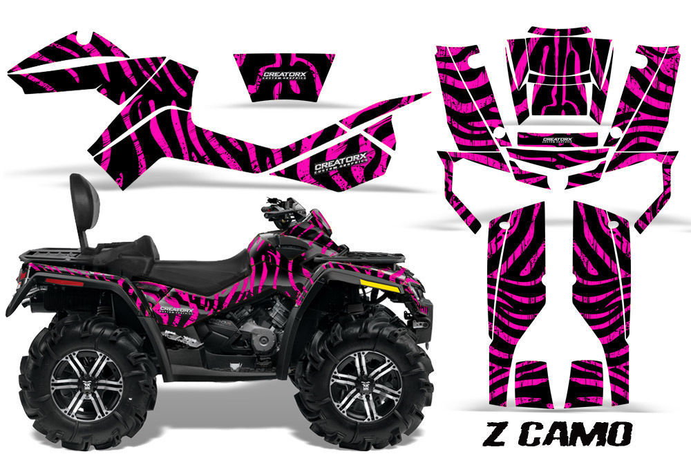 Primary image for CAN-AM OUTLANDER MAX 500 650 800R GRAPHICS KIT CREATORX DECALS STICKERS ZCP