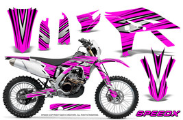 Yamaha Wr450 F 2012 2013 2014 Graphics Kit Creatorx Decals Speedx Bp - $178.15