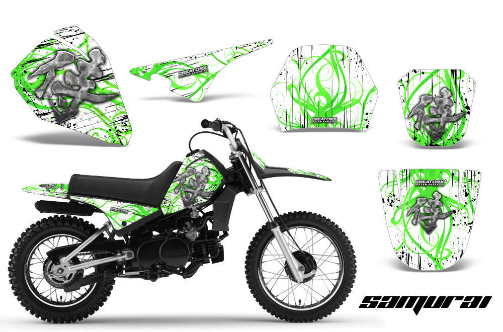 YAMAHA PW80 GRAPHICS KIT CREATORX DECALS SAMURAI GW - $95.98