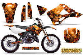 Kawasaki Kx125 Kx250 99 02 Graphics Kit Creatorx Decals Inferno O - $178.15