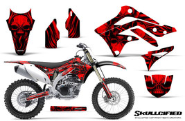 KAWASAKI KXF450 KX450F 12-15 CREATORX GRAPHICS KIT DECALS SKULLCIFIED R - £142.44 GBP