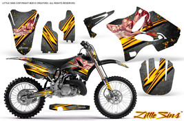 YAMAHA YZ125 YZ250 2 STROKE 2002-2012 GRAPHICS KIT CREATORX DECALS LSSNP - $257.35