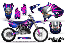 YAMAHA YZ125 YZ250 2 STROKE 2002-2012 GRAPHICS KIT CREATORX DECALS SNBSD... - £201.54 GBP