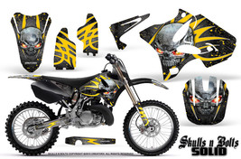 YAMAHA YZ125 YZ250 2 STROKE 2002-2012 GRAPHICS KIT CREATORX DECALS SNBSDYS - £142.07 GBP