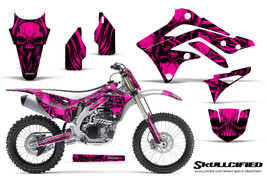 KAWASAKI KXF450 KX450F 12-15 CREATORX GRAPHICS KIT DECALS SKULLCIFIED PNP - £201.00 GBP