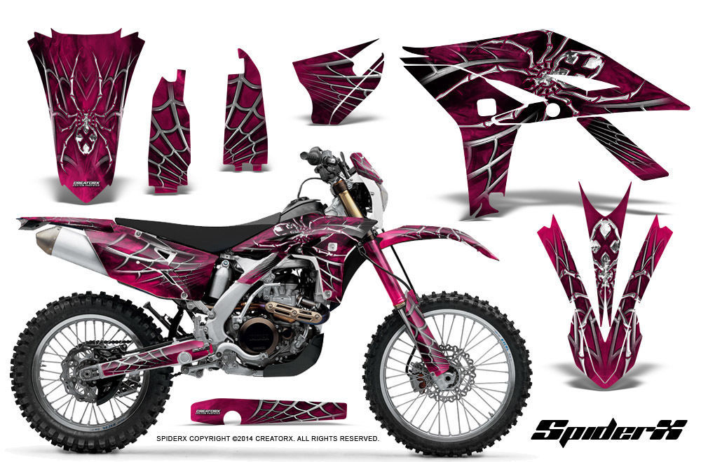 Primary image for YAMAHA WR450F 2012-2013-2014 GRAPHICS KIT CREATORX DECALS SXPNP