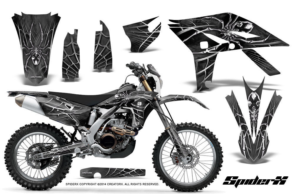 Primary image for YAMAHA WR450F 2012-2013-2014 GRAPHICS KIT CREATORX DECALS SXSNP