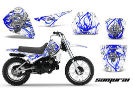 YAMAHA PW80 GRAPHICS KIT CREATORX DECALS SAMURAI BLW - $108.85