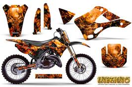Kawasaki Kx125 Kx250 99 02 Graphics Kit Creatorx Decals Inferno Onp - $257.35