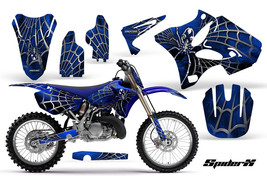 YAMAHA YZ125 YZ250 2 STROKE 2002-2012 GRAPHICS KIT DECALS SPIDERX SXBLBLNP - £201.54 GBP