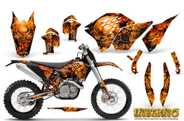 Ktm Graphics Kit Sx Sxf 07 10, Exc Xcf 08 10 11, Xcw 08 10 11 Decals Inferno - £142.84 GBP