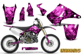 KAWASAKI KX125 KX250 03-12 GRAPHICS KIT DECALS CREATORX INFERNO P - $178.15