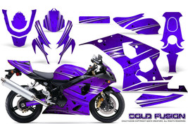 SUZUKI GSXR GSX 600 750 2004-2005 GRAPHIC KITS CREATORX DECALS COLD FUSI... - £233.67 GBP