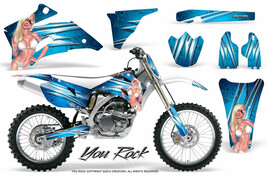 YAMAHA YZ250F YZ450F 06-09 GRAPHICS KIT CREATORX DECALS YRBLINP - £205.07 GBP