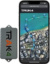 Trak 4 GPS Tracker for Tracking Assets Equipment and Vehicles. Email Tex... - £37.39 GBP