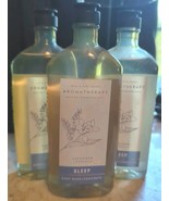Bath &amp; Body Works Aromatherapy SLEEP Lavender Vanilla Body Wash &amp; Foam B... - $37.15