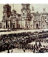 Independence Celebration In Mexico City Parade 1920s Military GrnBin2 - $733.58 MXN