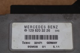 Mercedes R129 sl500 sl600 sl320 Convertible Top Control Module 129-820-32-26  image 2