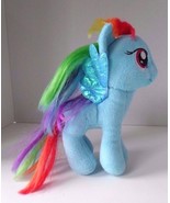 Ty Rainbow Dash Blue My Little Pony Beanie Babies Stuffed Plush - $11.98 CAD