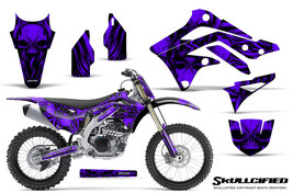 KAWASAKI KXF450 KX450F 12-15 CREATORX GRAPHICS KIT DECALS SKULLCIFIED PRNP - £201.00 GBP