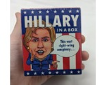 Hillary In A Box Ariel Books Democratic President First Lady  - £26.88 GBP
