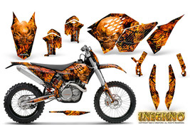 Ktm Graphics Kit Sx Sxf 07 10, Exc Xcf 08 10 11, Xcw 08 10 11 Decals Inferno Np - £201.20 GBP
