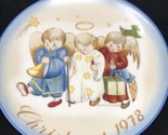 1978 BERTA HUMMEL COLLECTION CHRISTMAS PLATE MADE IN WEST GERMANY - $12.77