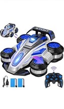 High-Speed Drift RC Stunt Deformation Car, 360-Degree Rotating Blue  - €50,84 EUR