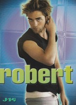 Robert Pattinson teen magazine magazine pinup clipping Twilight muscles hot J-14 - £2.73 GBP