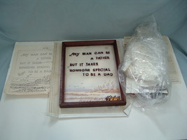 Vintage candamar designs plastic canvas needlepoint kit any man can be a... - $26.96 CAD