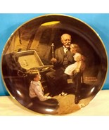 Vintage Edwin M Knowles Norman Rockwell Grandpa’s Treasure Chest Collect... - £5.76 GBP