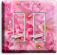 Cherry Blossom Sakura Flowers Cluster Double Gfci Light Switch Wall Plate Cover - £8.91 GBP