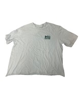 VTG REI Co-op Staff USA Made Blue 100% Cotton T-Shirt Size Medium Cut Mi... - $285.10 MXN