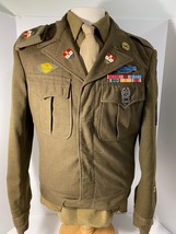 Wwii, Uniform, 110th Inf. 28TH Div. Battle Of The Bulge, Medals, Named - $495.00