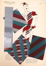 L’officiel De La Couleur Des Industries De La Mode No. 6 Hiver 1952 Plat... - $66.53