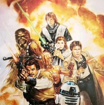 1996 Star Wars Art Print Dave Dorman Dark Empire 2 #6 Montage Vintage DW... - $29.99