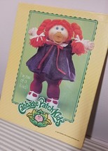 80s Toys - Vintage RED Cabbage Patch Kids Dolls Folder &quot;I&#39;m one of a kind&quot; - $9.95