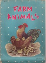 FARM ANIMALS illustrated in color (1949) Samuel Lowe SC - $9.89