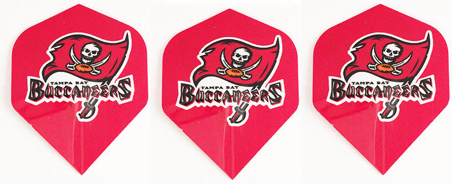 TAMPA BAY BUCCANEERS NFL Football Standard Dart Flights 1 set of 3 Flights - $4.95