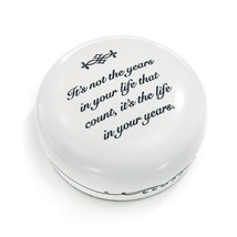 Paper weight &quot;It&#39;s not the years in your life, it&#39;s the life in your yea... - $39.99