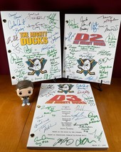 The Mighty Ducks Trilogy Scripts Signed- Autograph Reprints- Hockey - £51.08 GBP
