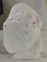 #3336 Spinel in Calcite in nice sculpture - China - $75.00