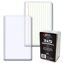 1 pack of 25 BCW 3" x 5" Topload Holders - $13.70