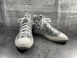 Converse Ctas All Star Sneakers Kid Girls 6M Glitter Star High Top Shoes... - $27.54