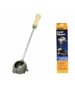 Cast Iron Lead Dipper Mold Shape Melting Ladle Pour Ingot Smelting Furnace Stove - $86.58