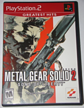 Playstation 2   Metal Gear Solid 2 Sons Of Liberty (Complete With Manual) - £14.23 GBP