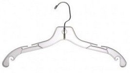  New Clear Plastic Dress Hanger 17&quot; (pack of 50) - $32.83