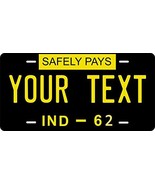 Indiana 1962 Personalized Tag Vehicle Car Auto License Plate - $16.75