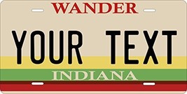 Indiana 1985 Personalized Tag Vehicle Car Auto License Plate - £13.18 GBP