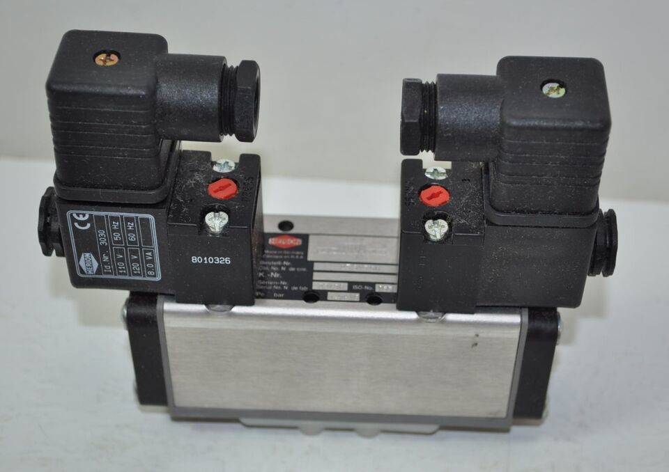 Herion Pneumatic Solenoid Valve Model# 2381508 - $113.99